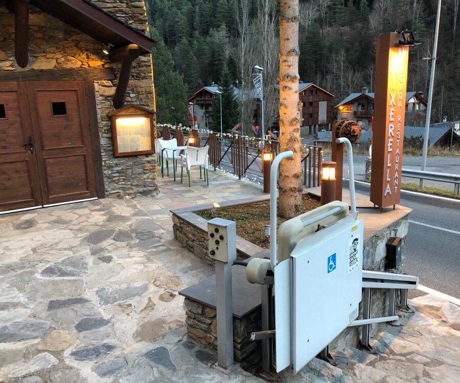 A la Borda Xixerella tenim el Restaurant completament adaptat per a persones amb mobilitat reduïda