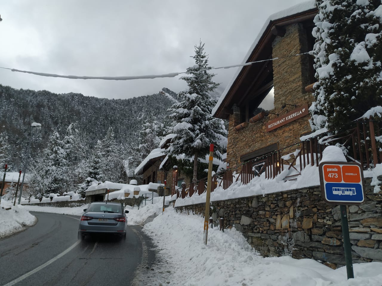 Como llegar a la Borda Xixerella Restaurante y al Camping Xixerella en Erts desde Andorra la Vella video de todo el camino hasta xixerella
