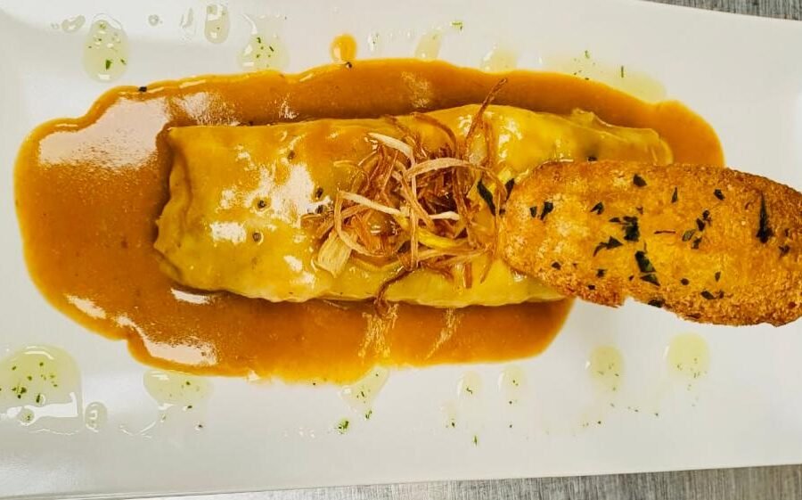 Las mejores recetas de Navidad en la Borda Xixerella: «Canelones de Bogavante»