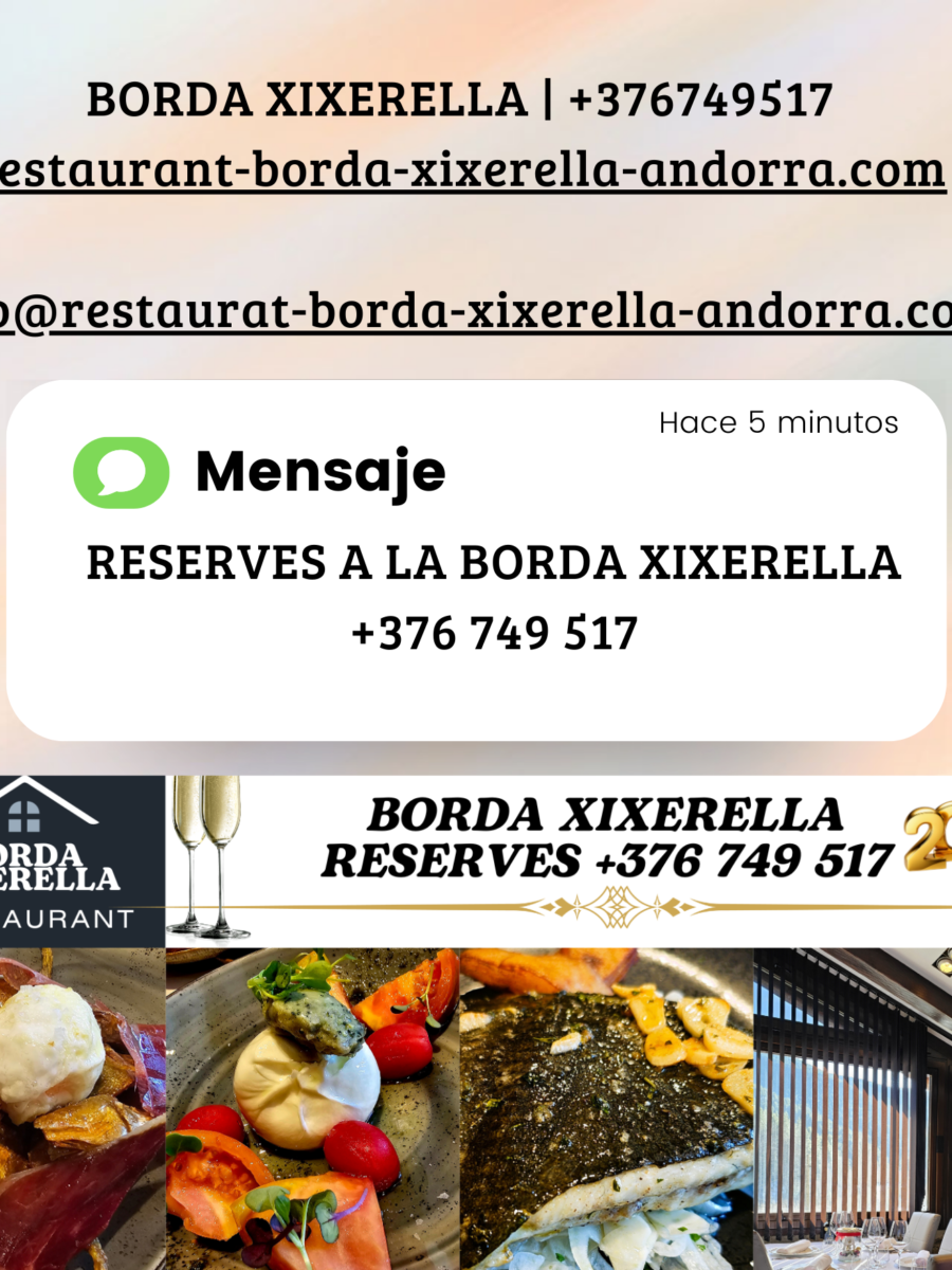 Restaurant de cuina Andorrana | Reserves T.+376749517