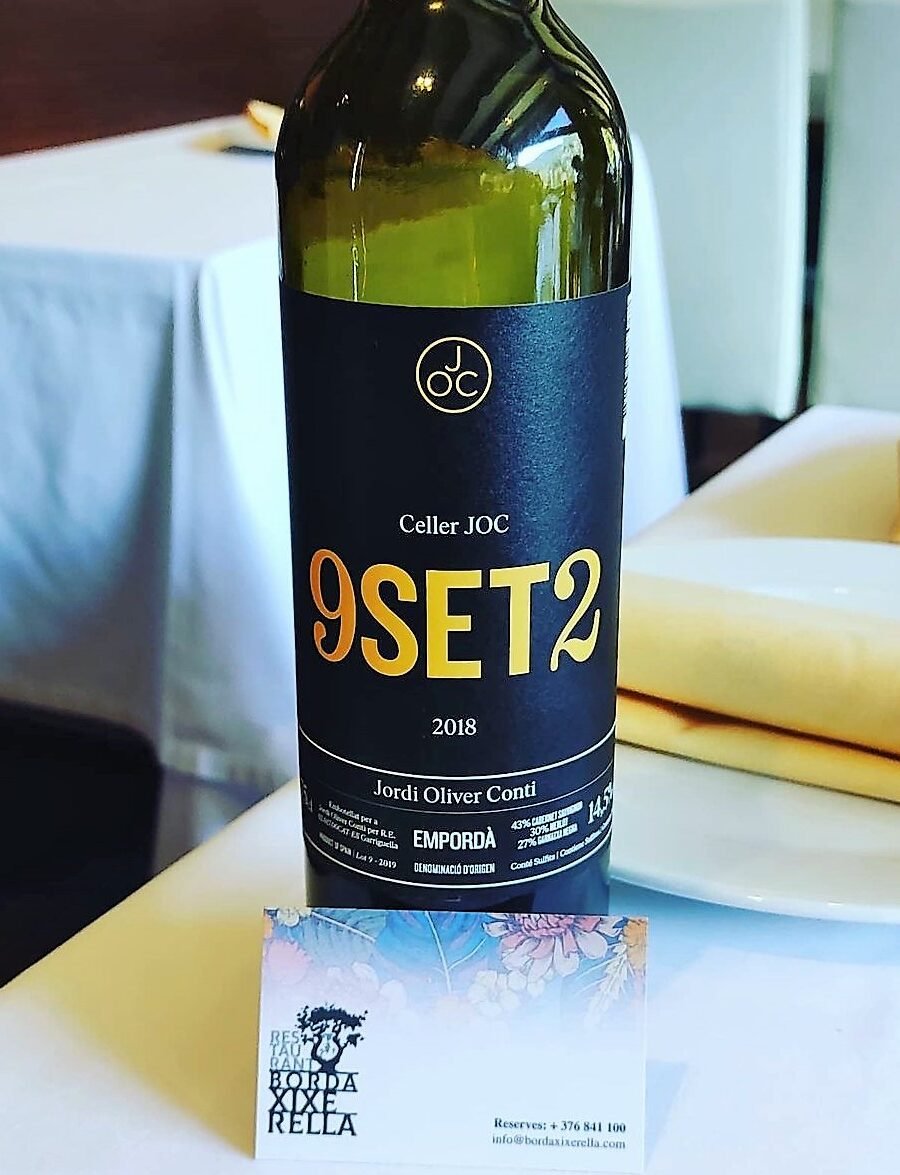 Hem provat aquest vi: Vino Joc 9Set2 2019 Tipo Vino Tinto Joven con crianza