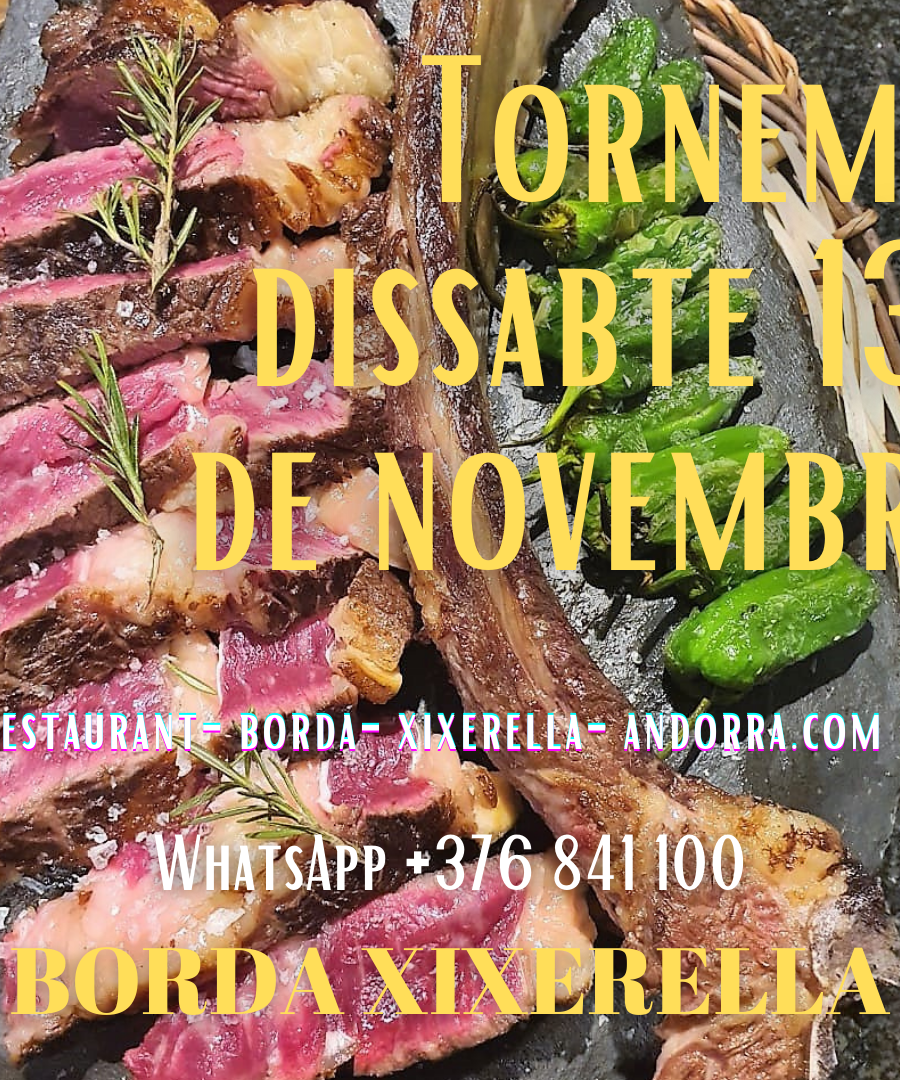 OBRIM DISSABTE DIA 13 DE NOVEMBRE