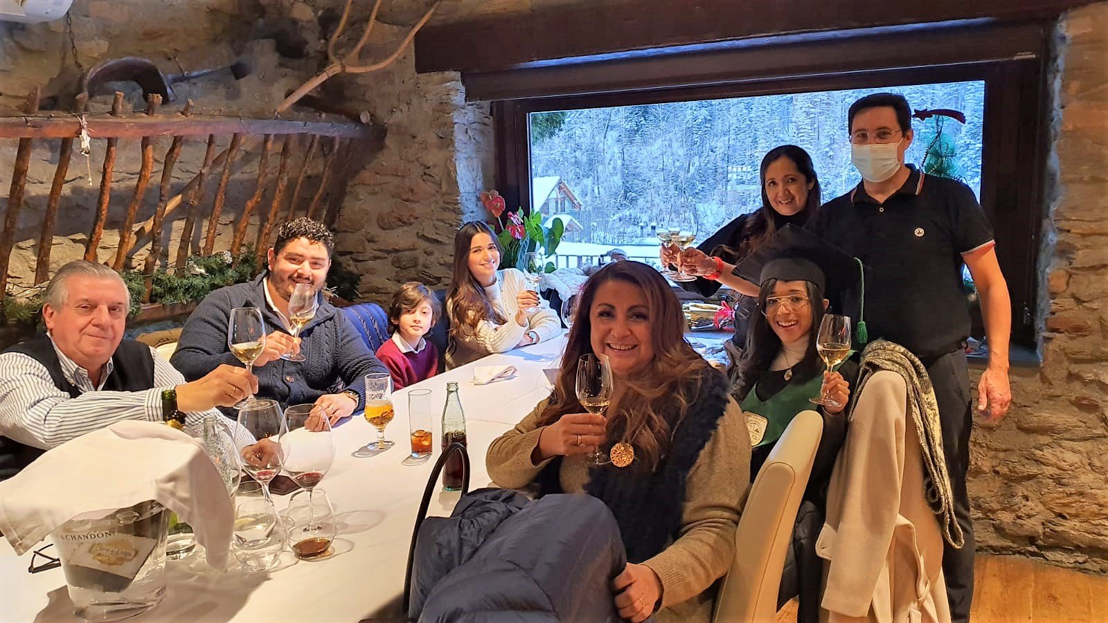 Gracias, Ignacio Verneda y familia por vuestra comida de graduación en la #bordaxixerella