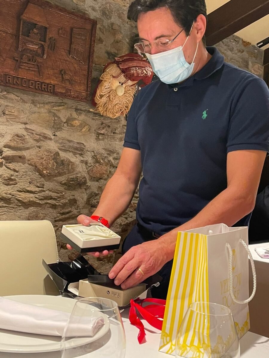 Gràcies, amics per al vostre regal de Nadal