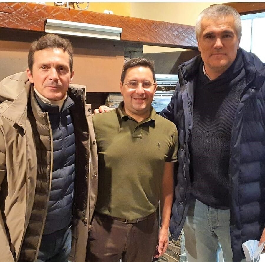 Gràcies, Guillermo Amor i Unai Vergara per la visita a Borda Xixerella