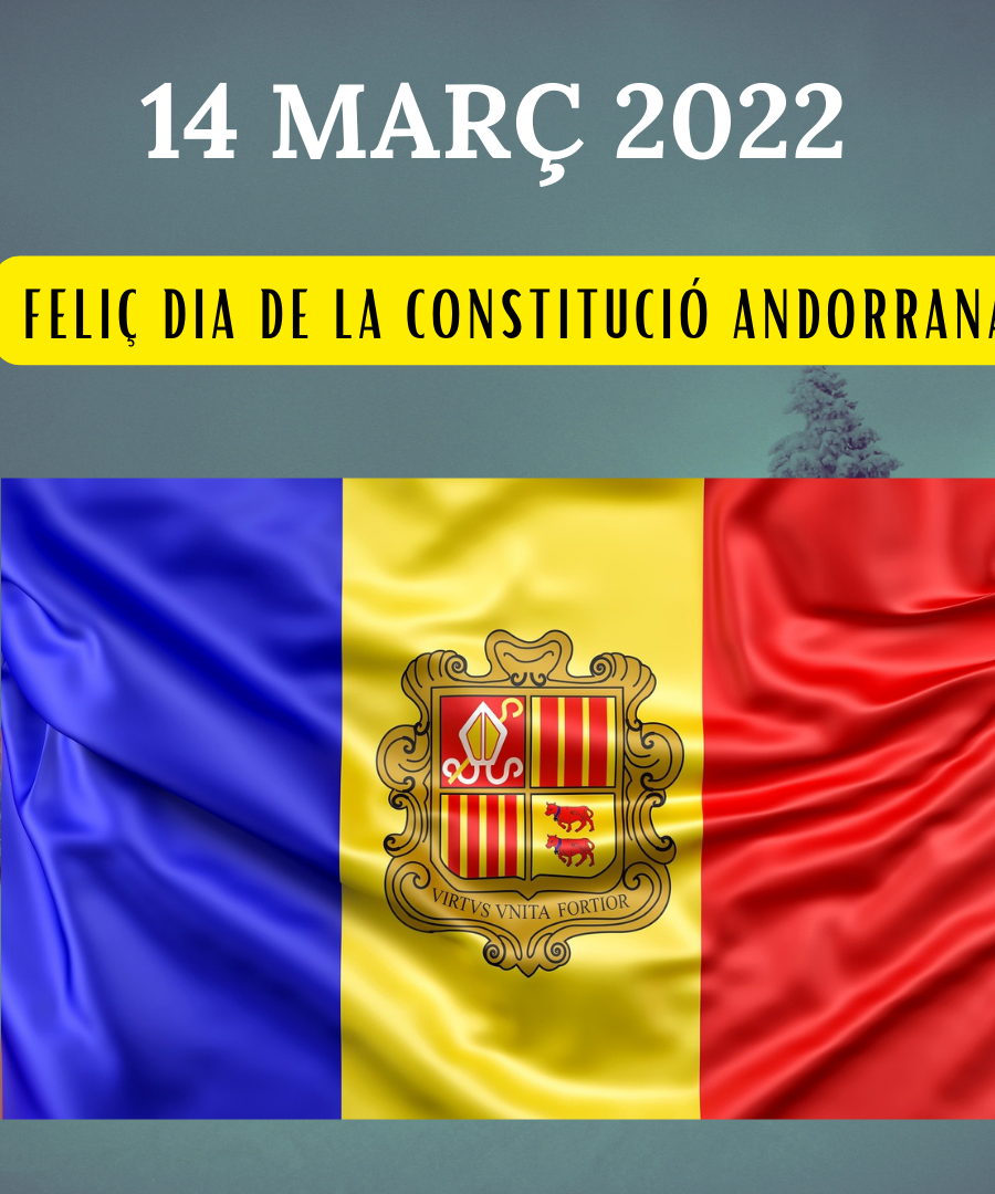 Feliç festa de la Constitució 2022.