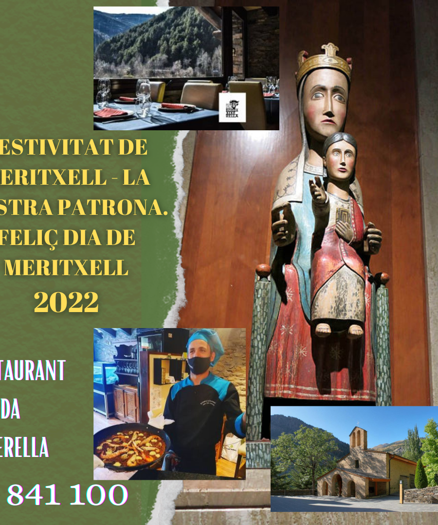 FELIÇ DIA DE MERITXELL – RESTAURANT BORDA XIXERELLA