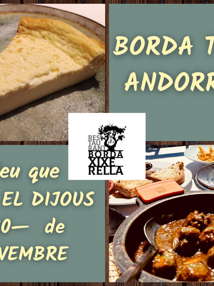 Restaurant Borda Xixerella | Aquest dijous dia 10 obrim, tornem de vacances
