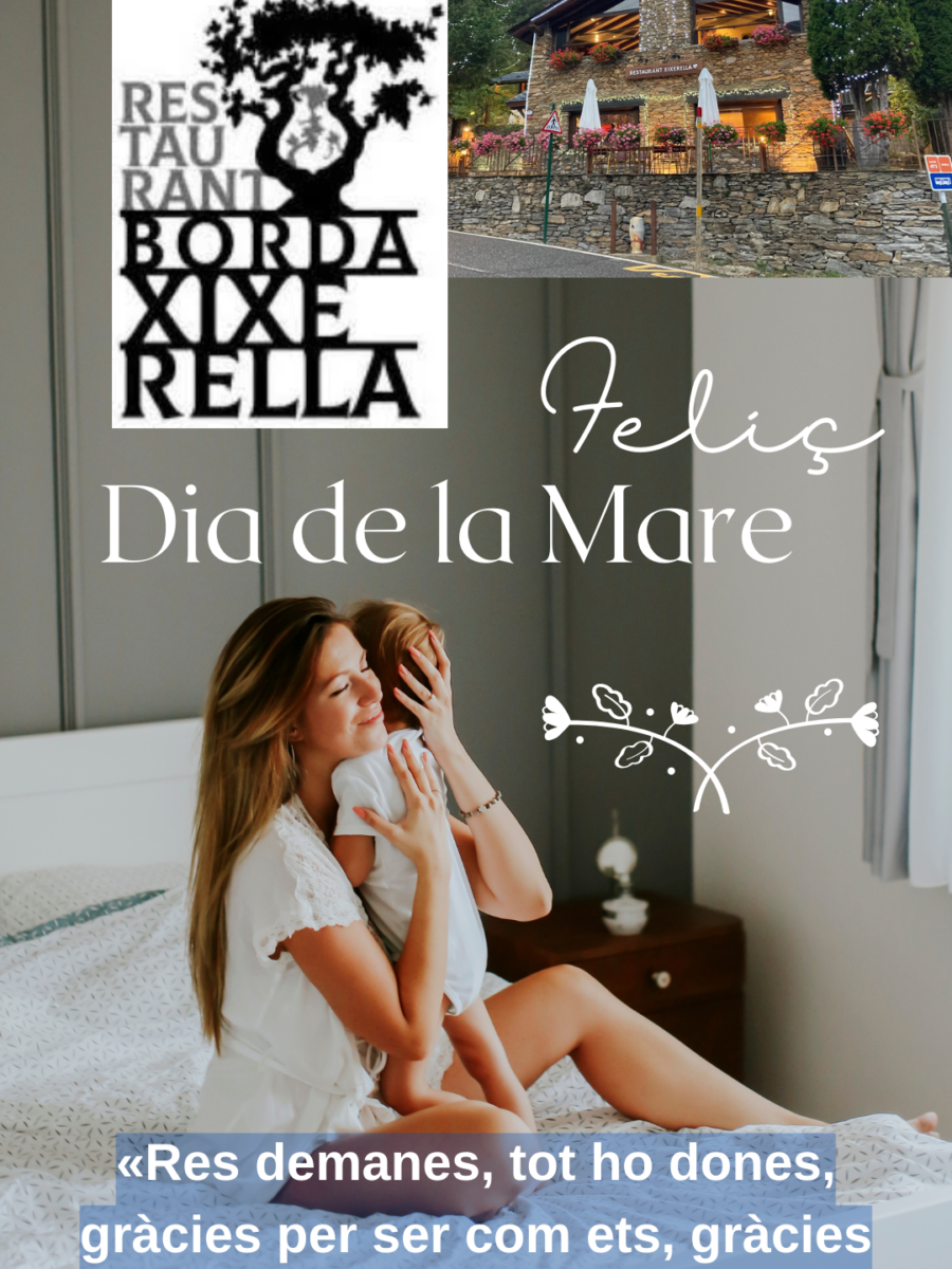 Borda Xixerella a Erts (la Massana) al Principat d’Andorra us desitgem un Feliç dia de la Mare.