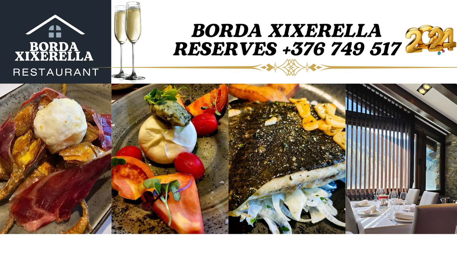 Nova direcció a la Borda Xixerella | cuina de muntanya i de proximitat | brasa de llenya amb carns premium. Reserves +376 749 517