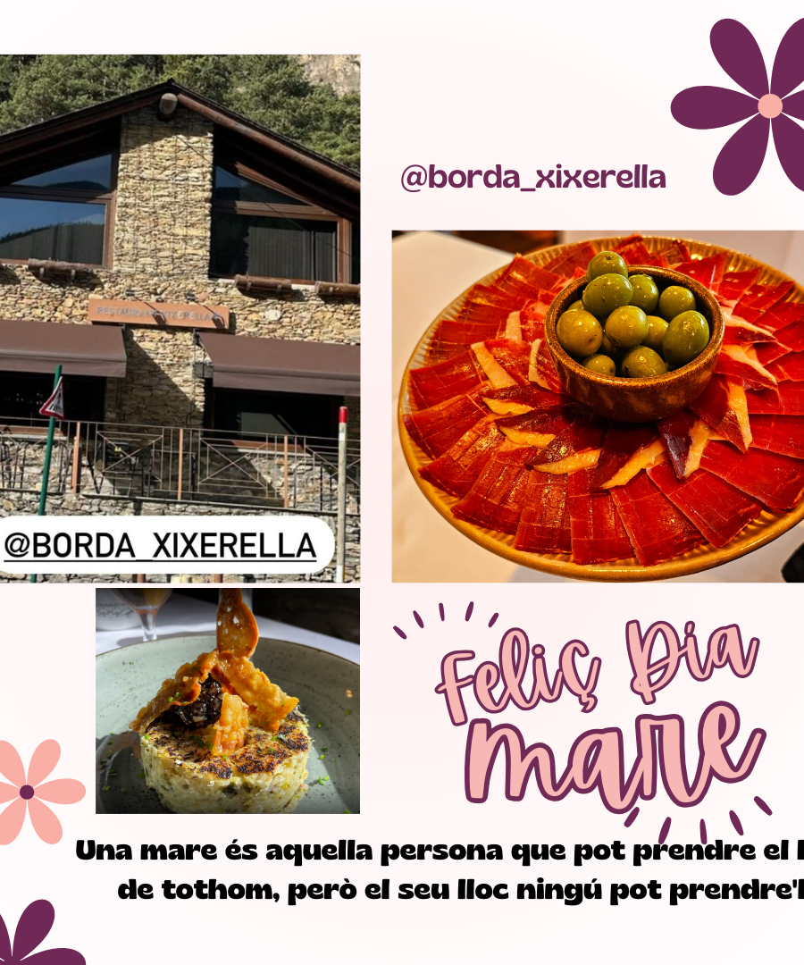 A Borda Xixerella, et desitgem un feliç dia de la Mare.
