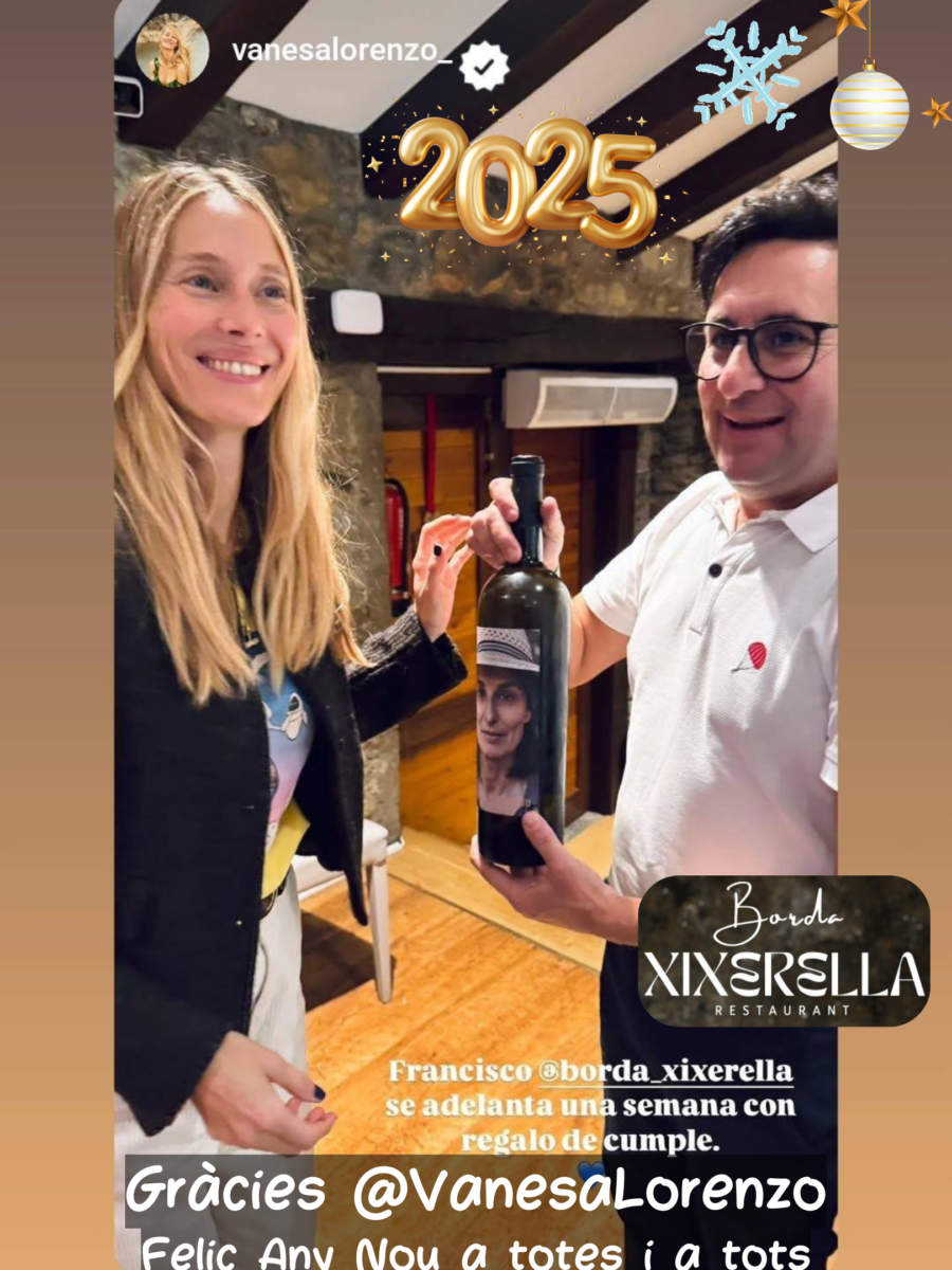🎉✨Feliç Aniversari, @VanesaLorenzo!🎂🎈 També aprofitem per desitjar un feliç any nou 2025 a tots els nostres clients i amics.
