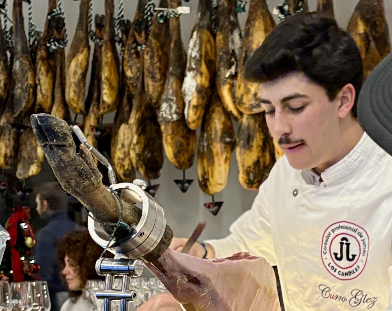 Moltes gràcies, Vanesa Lorenzo i Carles Puyol per la vostra visita al Rincón del Curro espai gourmet