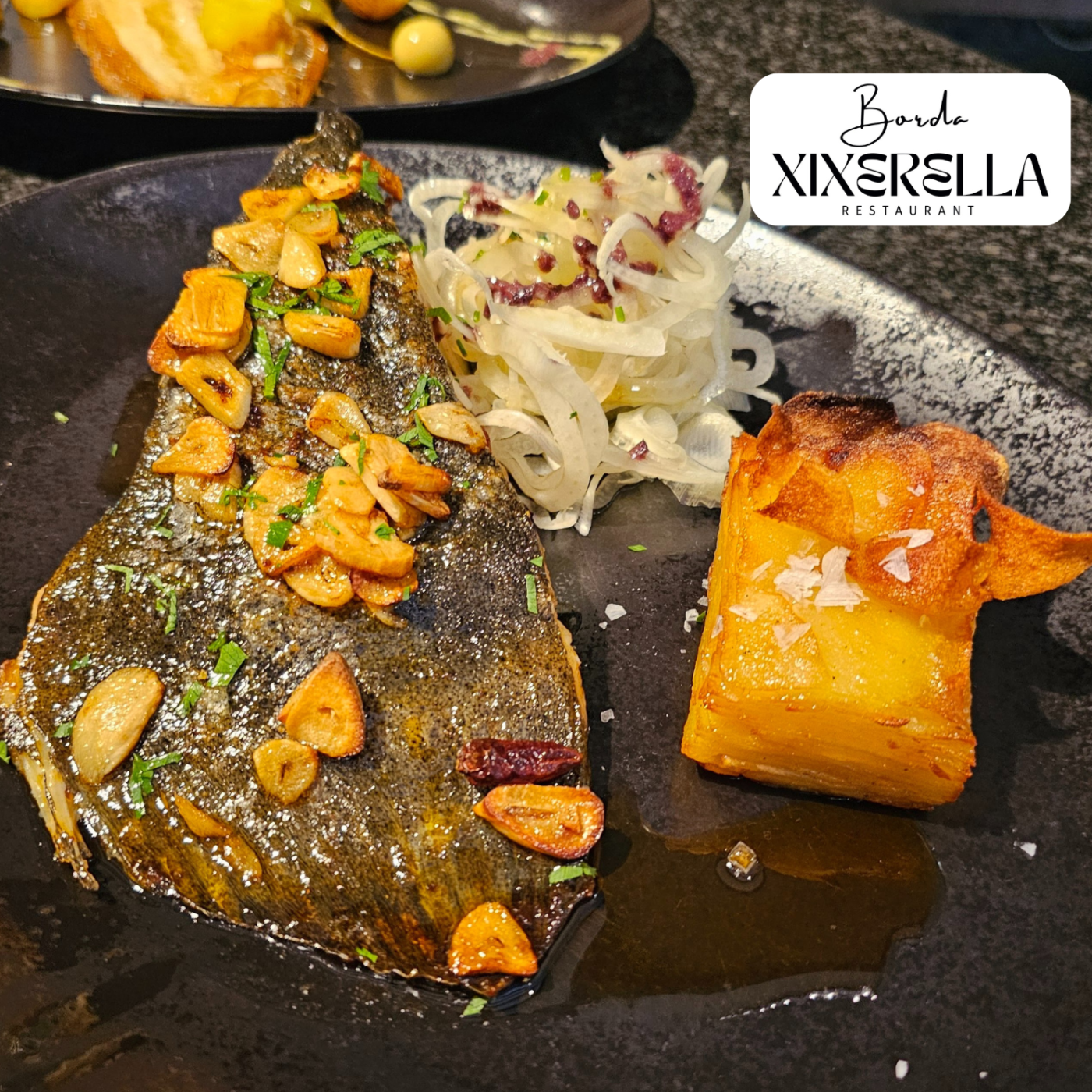 Turbot Salvatge a la Borda Xixerella 🐟  Veniu a gaudir de la nostra especialitat: el turbot salvatge a la Bilbaïna! 🍽️