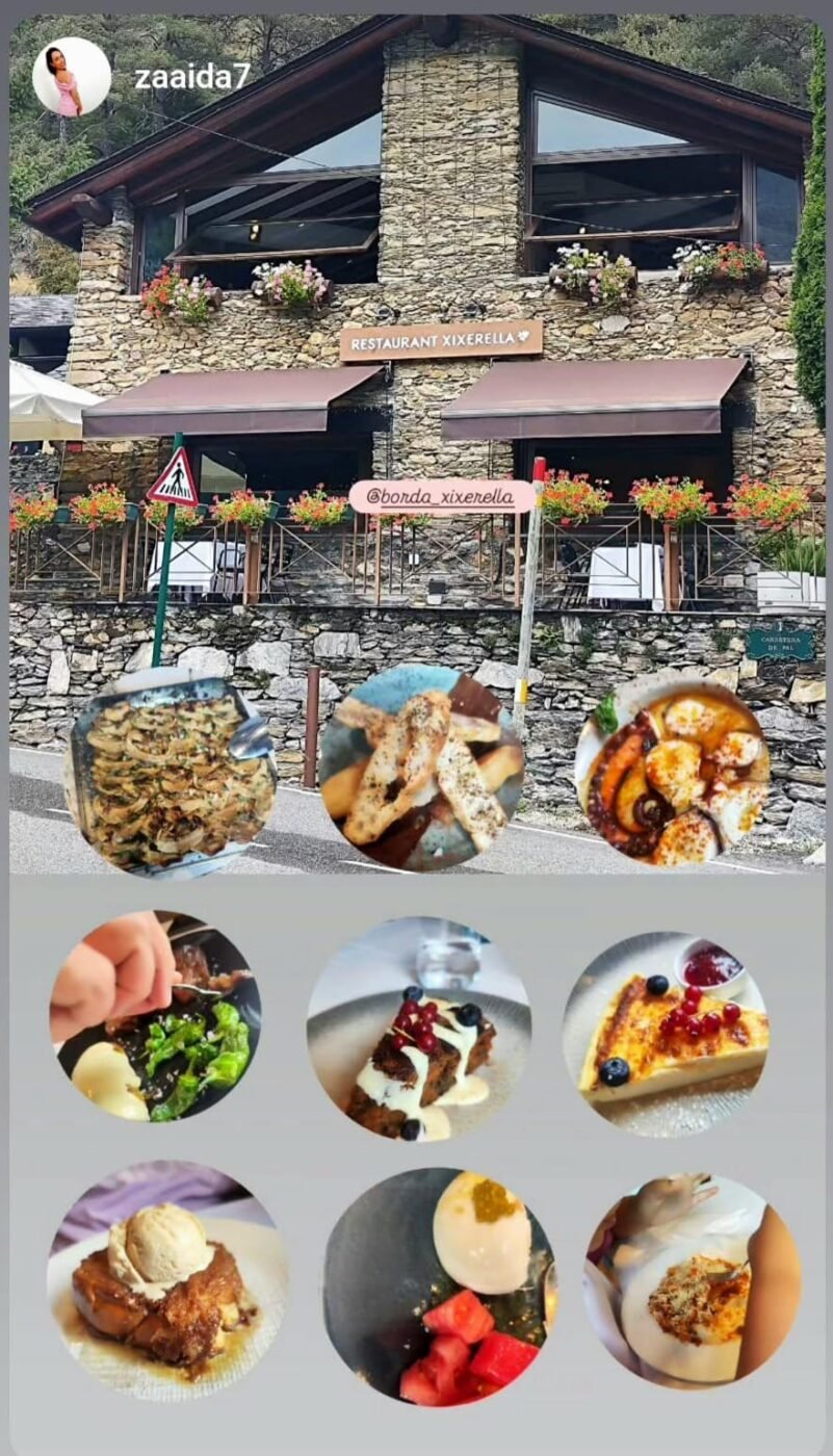 Gràcies @zaaida7 per compartir la teva experiència a La Borda Xixerella! Ens ha encantat rebre’t en aquest racó de natura i gastronomia…