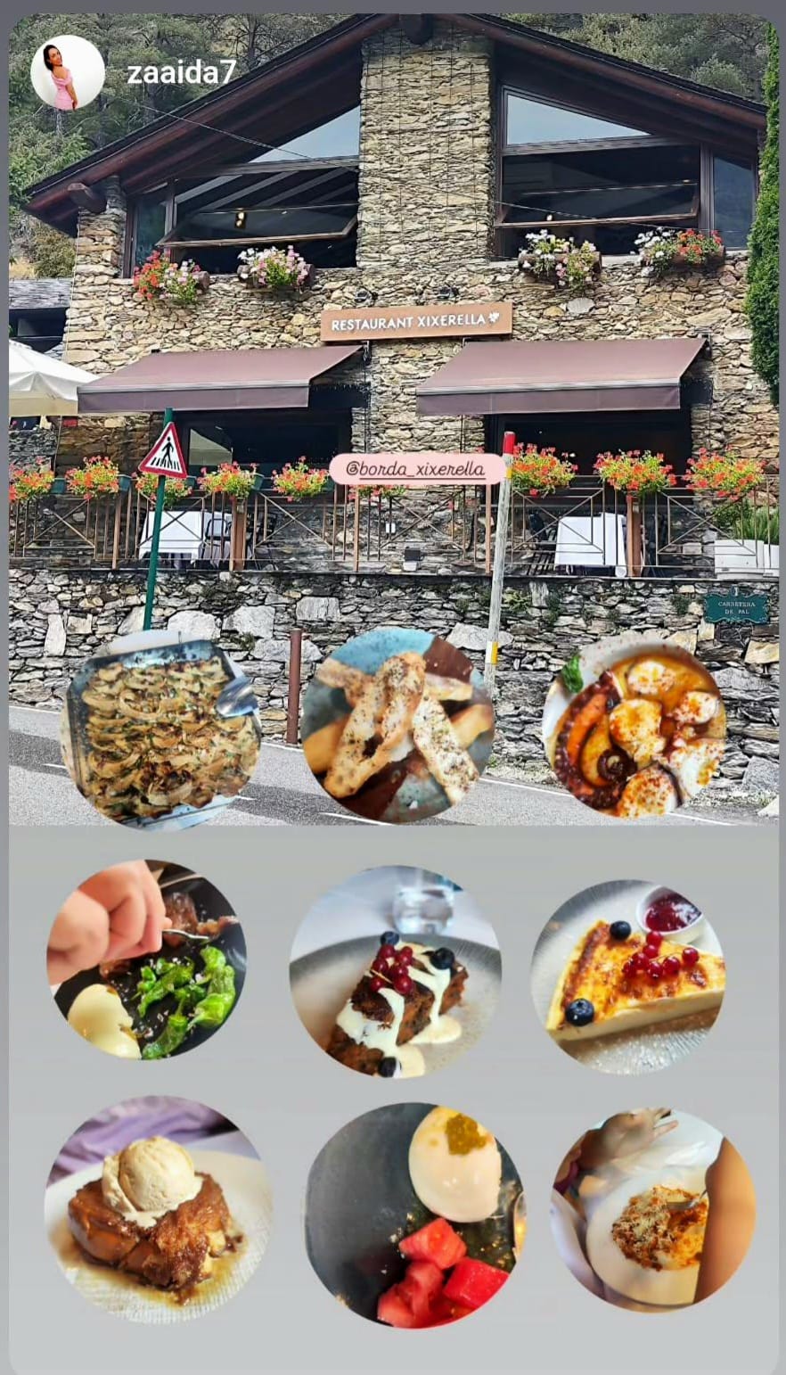 Gràcies @zaaida7 per compartir la teva experiència a La Borda Xixerella! Ens ha encantat rebre’t en aquest racó de natura i gastronomia…