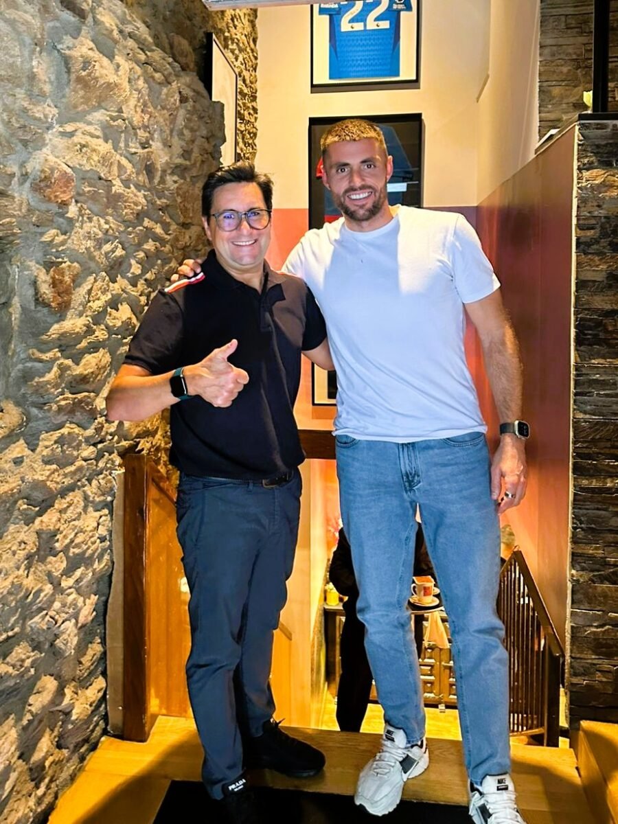 Gràcies per la visita, David López Silva. A la Borda Xixerella ha estat un honor rebre al jugador del Girona FC, Primera Divisió espanyola.