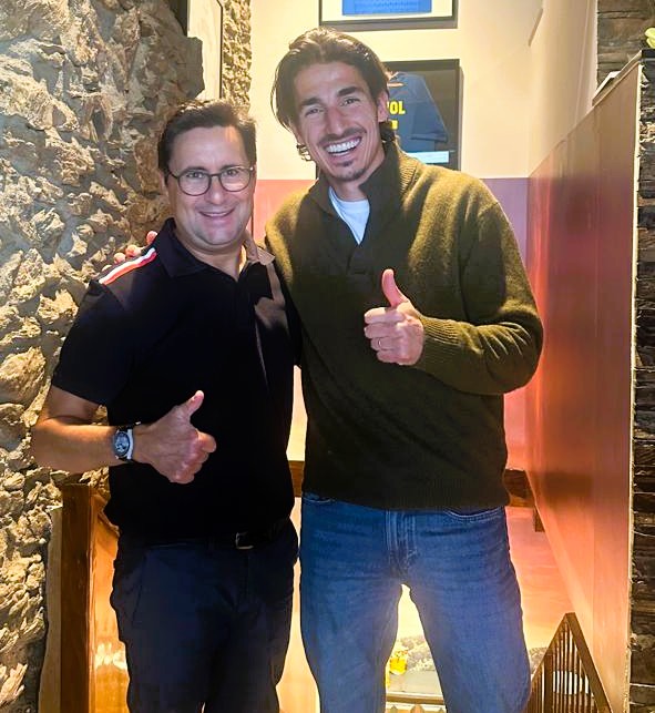 Gràcies per la visita, Pere Milla. A la Borda Xixerella de La Massana ha estat un honor rebre al davanter del R.C.D. Espanyol