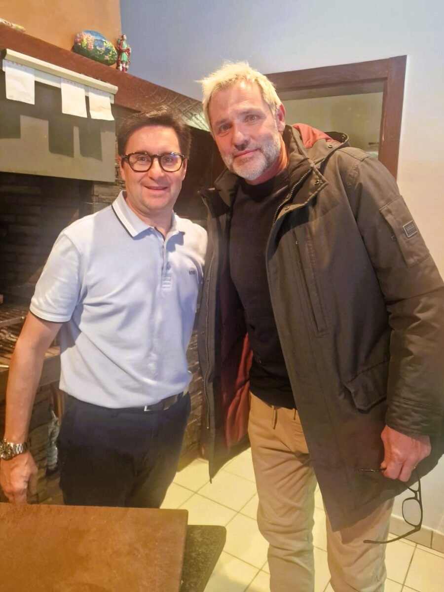 A la Borda Xixerella hem tingut l’honor de rebre una llegenda del futbol Espanyol: Santi Cañizares, “El Dragón de Puertollano”. @santicanizares 