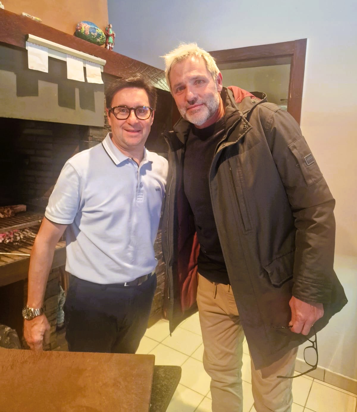 A la Borda Xixerella hem tingut l’honor de rebre una llegenda del futbol Espanyol: Santi Cañizares, “El Dragón de Puertollano”. @santicanizares 