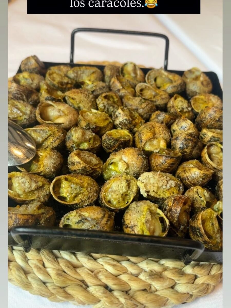 ELS CARGOLS A LA LLAUNA DE LA BORDA XIXERELLA — UN CLÀSSIC de la mà DEL NOSTRE XEF PAULO.🔥🐌